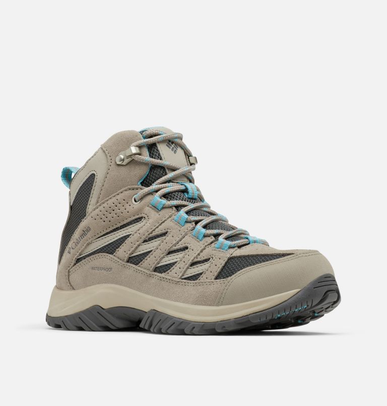 Women's Crestwood Mid Waterproof Hiking Boot, Color: Dark Grey, Kettle, image 2