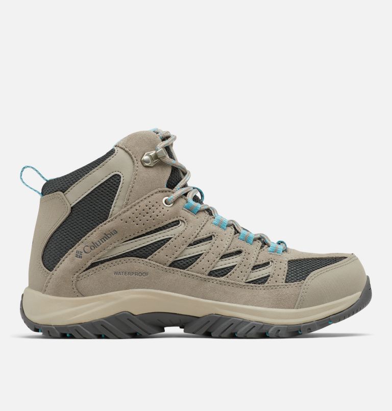 Women's Crestwood Mid Waterproof Hiking Boot, Color: Dark Grey, Kettle