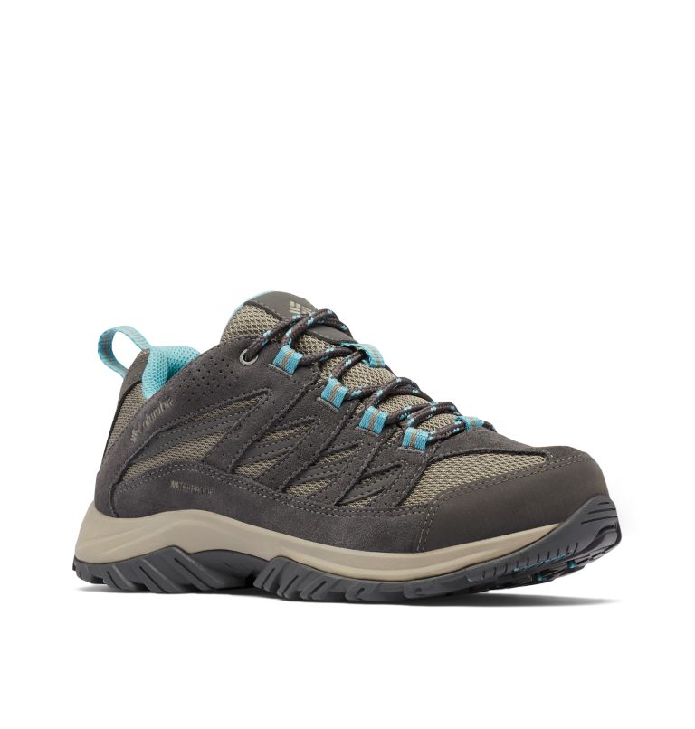 Women's Crestwood Waterproof Hiking Shoe, Color: Kettle, Dark Grey, image 2