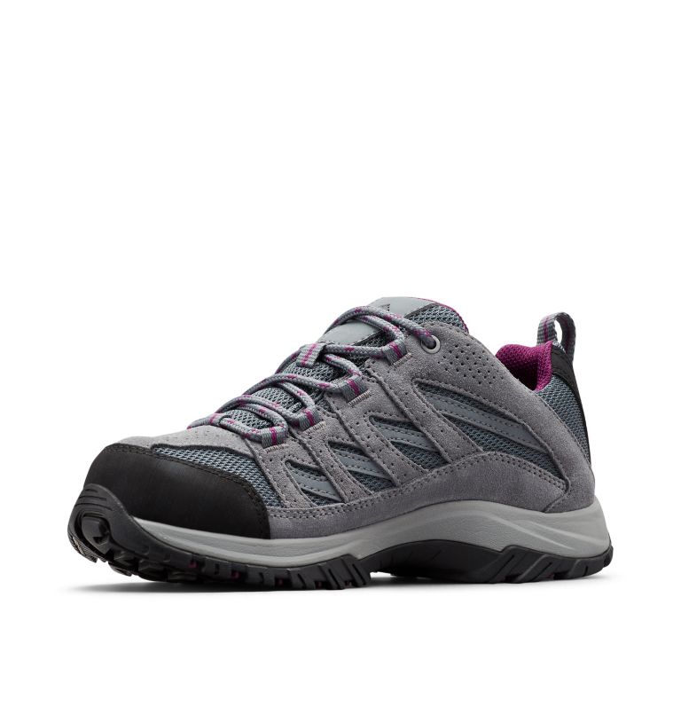 Women's Crestwood Waterproof Hiking Shoe, Color: Graphite, Wild Iris, image 6