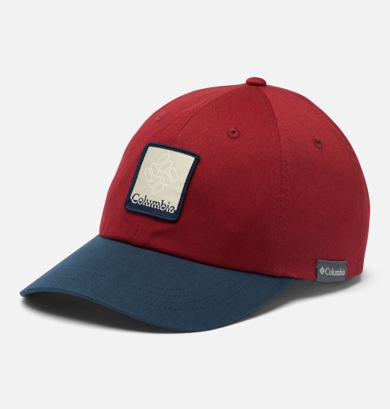 ROC II Ball Cap, Color: Red Jasper, Coll Navy, Gem Patch, image 1