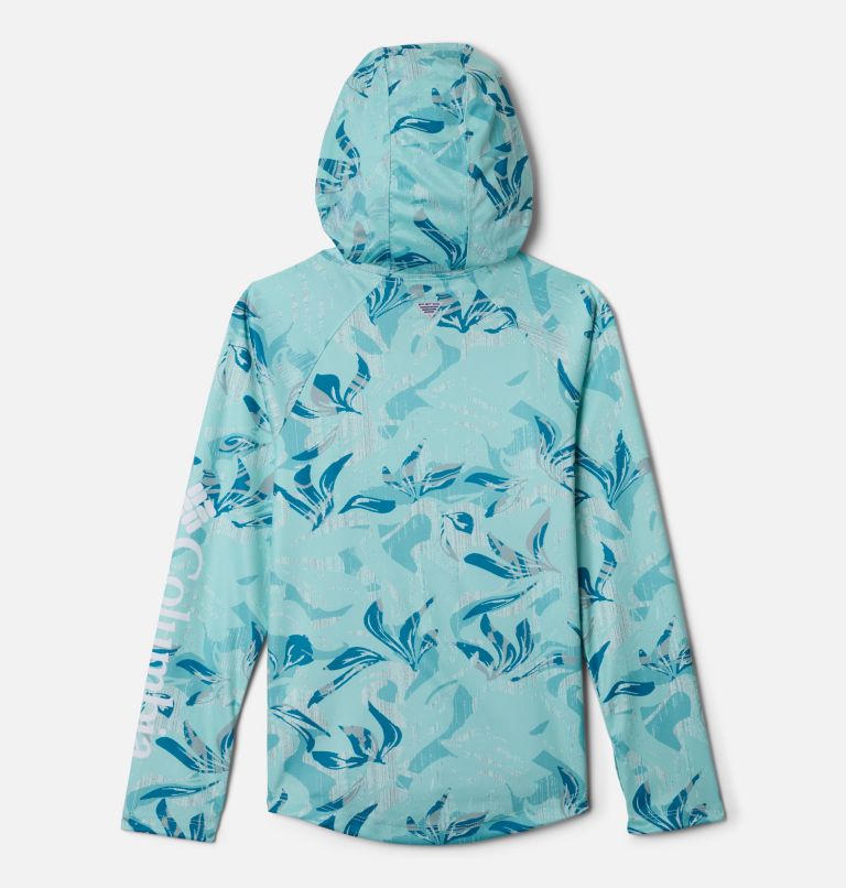 Girls' PFG Super Tidal Hoodie, Color: Spray Undertow, image 11