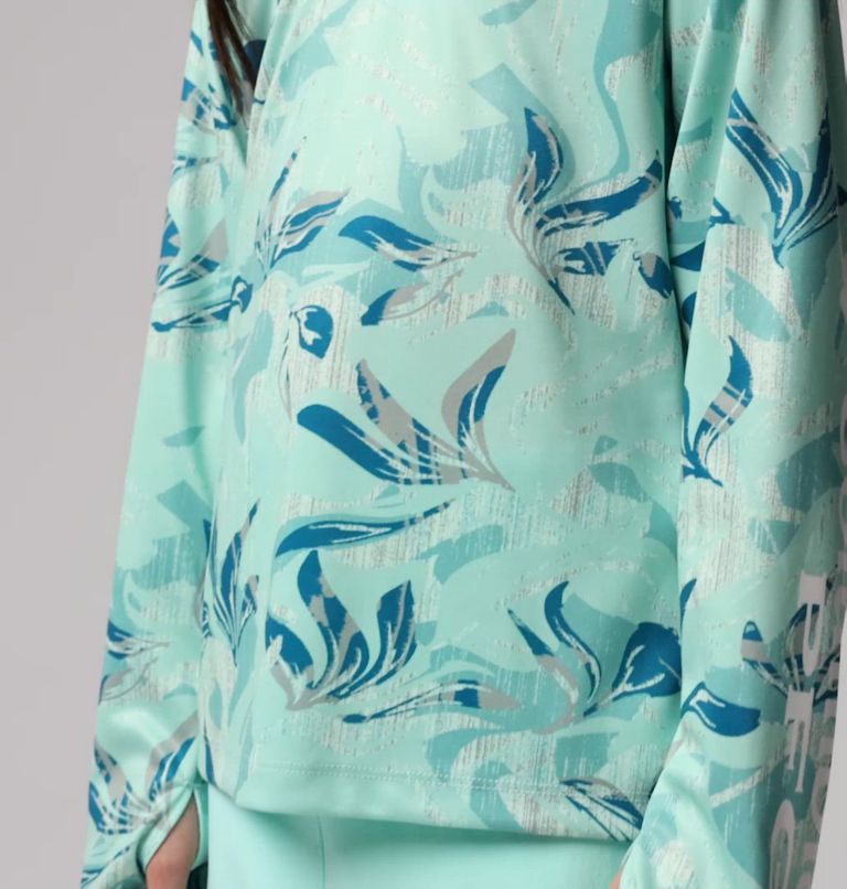 Girls' PFG Super Tidal Hoodie, Color: Spray Undertow
