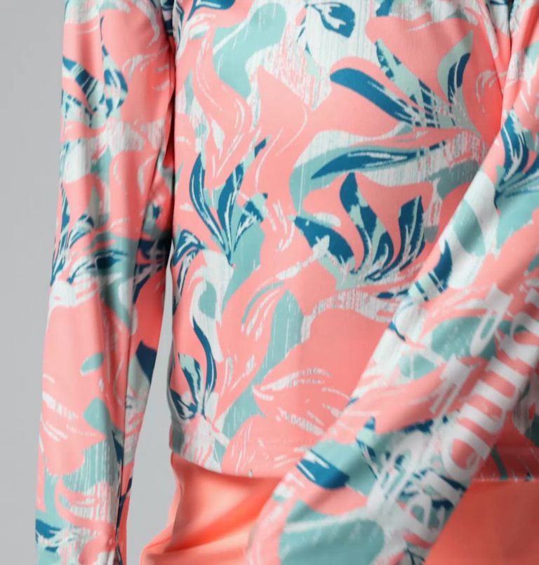 Girls' PFG Super Tidal Hoodie, Color: Sorbet Undertow