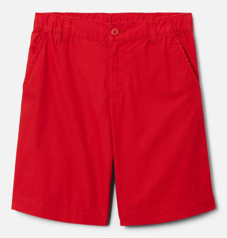 Thumbnail: Boys' PFG Bonehead Shorts, Color: Red Spark, image 1
