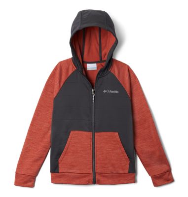 columbia oak park hybrid full zip hoodie