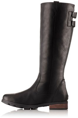 sorel emelie leather tall boots
