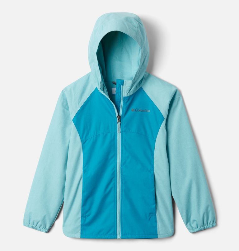 Girls’ Endless Explorer Jacket, Color: Fjord Blue, Aquatint, image 1