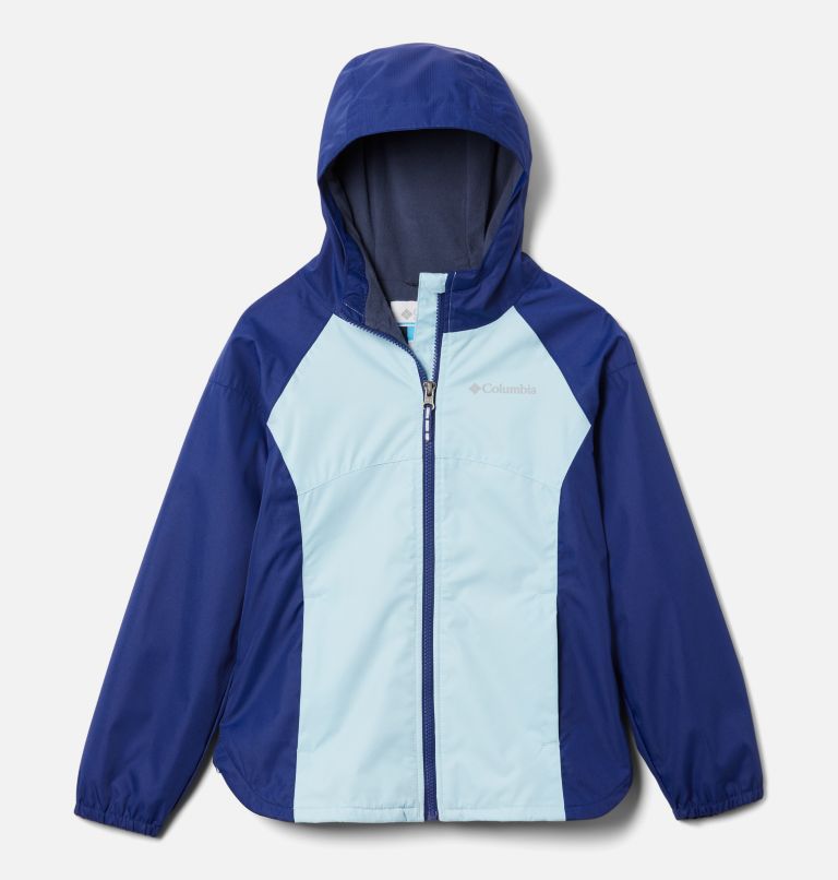 Girls’ Endless Explorer Jacket, Color: Spring Blue, Dark Sapphire, image 1