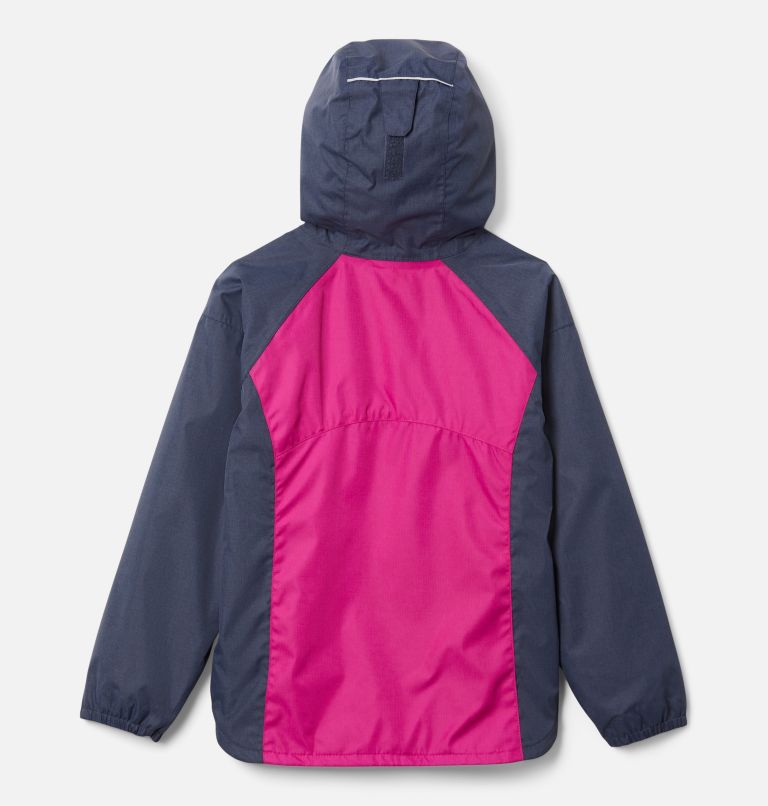 Girls’ Endless Explorer Jacket, Color: Wild Fuchsia, Nocturnal, image 2