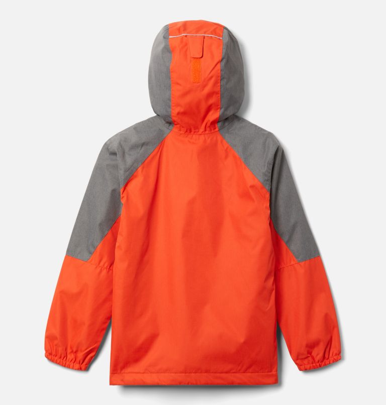 Thumbnail: Boys’ Endless Explorer Jacket, Color: Red Quartz, City Grey, image 2