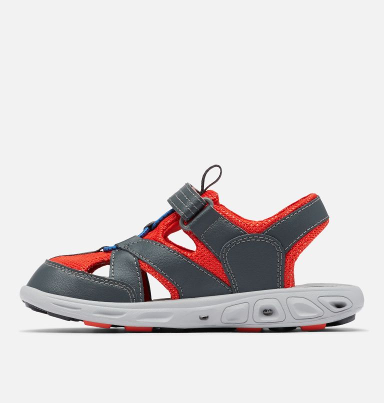 Thumbnail: Youth Techsun Wave Sandal, Color: Dark Grey, Spicy, image 5