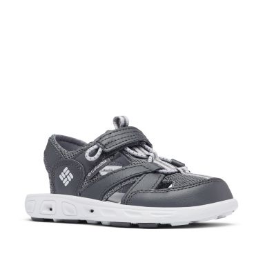 Kids' Techsun&trade; Wave Sandal CHILDRENS TECHSUN&trade; WAVE | 011 | 10, Shark, Grey Ice, 3/4 front