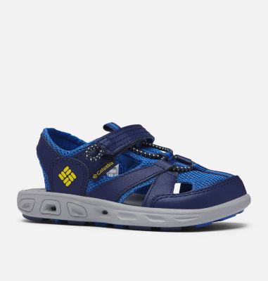 Kids' Techsun&trade; Wave Sandal CHILDRENS TECHSUN&trade; WAVE | 011 | 10, Cousteau, Deep Yellow, 3/4 front