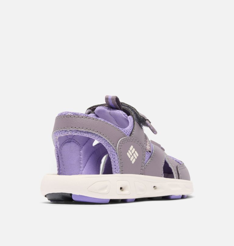 Little Kids' Techsun Wave Sandal, Color: Granite Purple, Paisley Purple, image 9