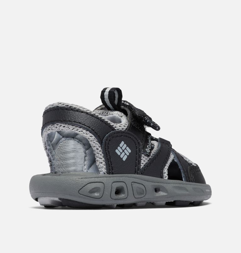 Toddler Techsun Wave Sandal, Color: Black, Steam, image 9