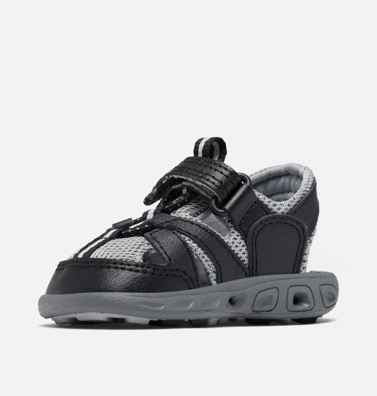 Toddler Techsun Wave Sandal, Color: Black, Steam, image 6