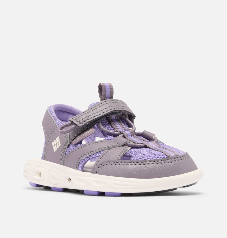 Toddler Techsun Wave Sandal, Color: Granite Purple, Paisley Purple, image 3