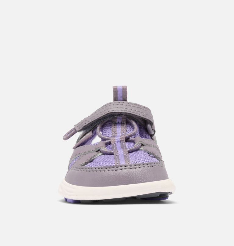 Toddler Techsun Wave Sandal, Color: Granite Purple, Paisley Purple, image 8