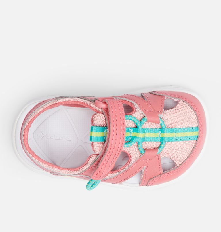 Toddler Techsun Wave Sandal, Color: Wild Salmon, Voltage, image 3