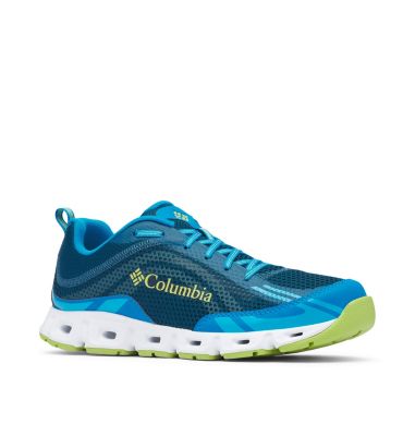Men's Drainmaker&trade; IV Shoe DRAINMAKER&trade; IV | 010 | 7, Phoenix Blue, Leaf Green, 3/4 front