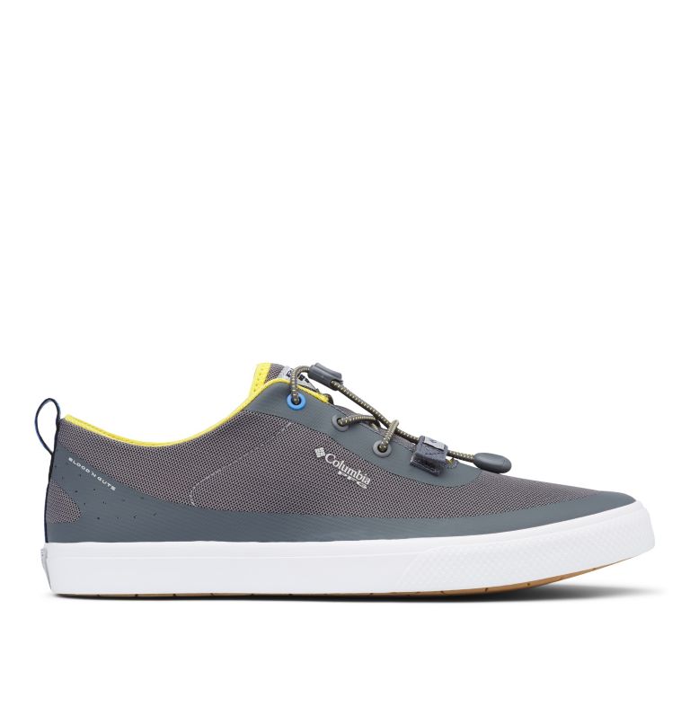 Men’s Dorado CVO PFG Shoe, Color: Ti Grey Steel, Electron Yellow, image 1