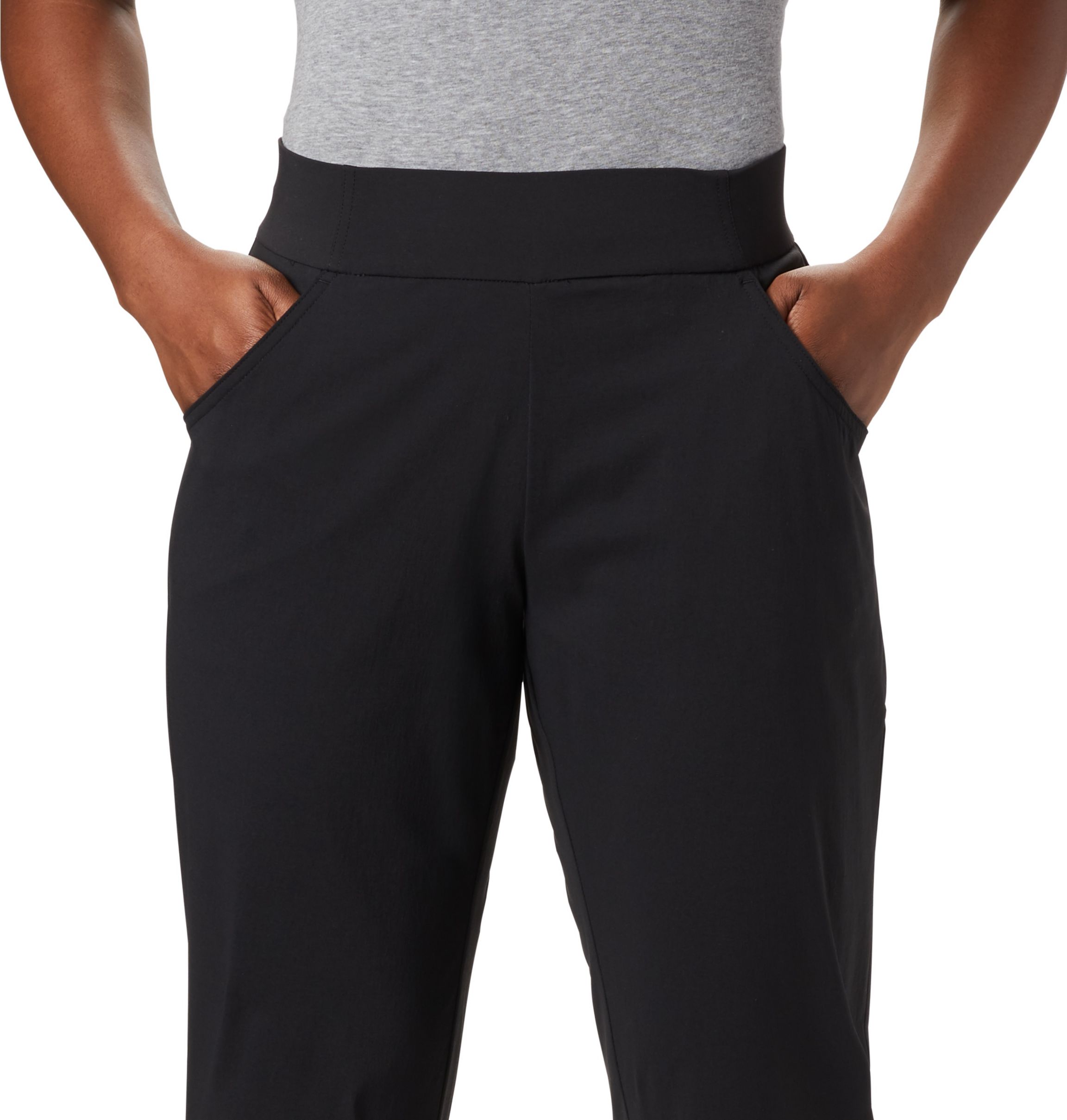 Columbia Wander More Capri - Womens, Nocturnal, L, — Inseam Size: 20 in,  Gender: Female, Age Group: Adults, Apparel Fit: Regular, Pant Style: Capris  — 1768171591L