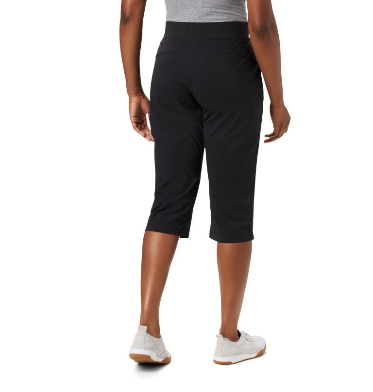 Women’s Anytime Casual Capris, Color: Black, image 2