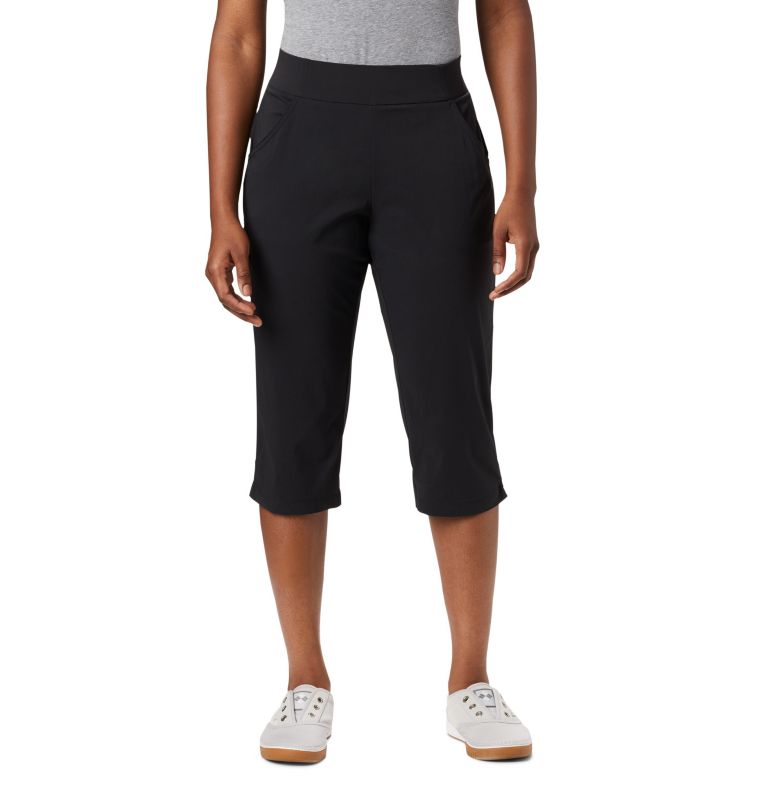 Women’s Anytime Casual Capris, Color: Black, image 1