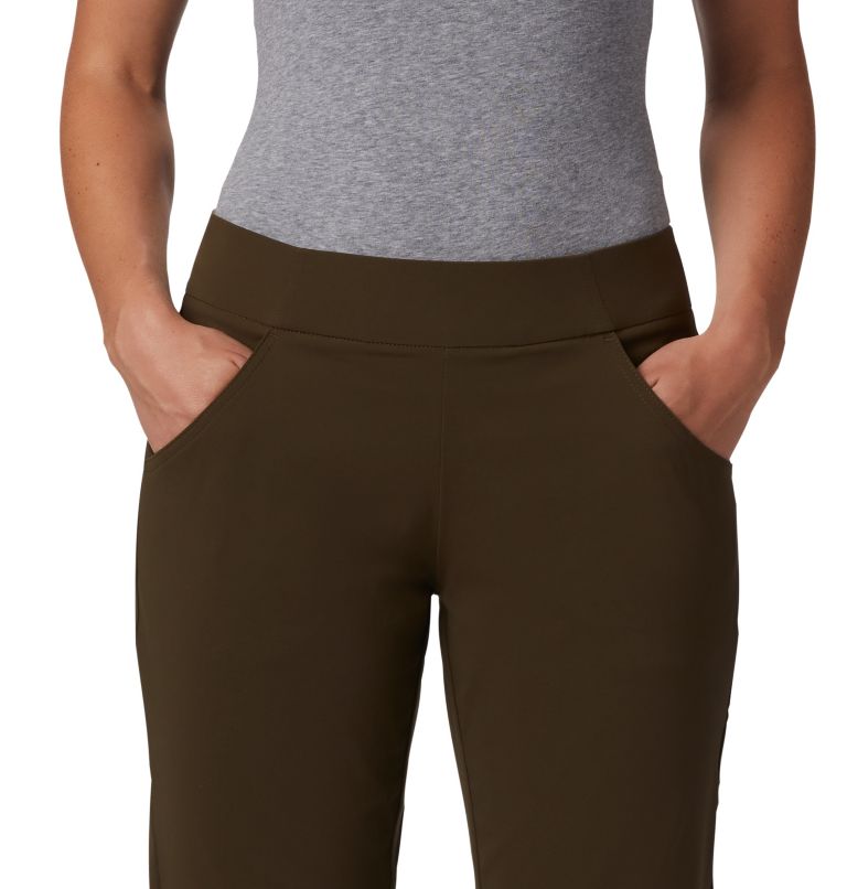 Women’s Anytime Casual Capris, Color: Olive Green, image 3