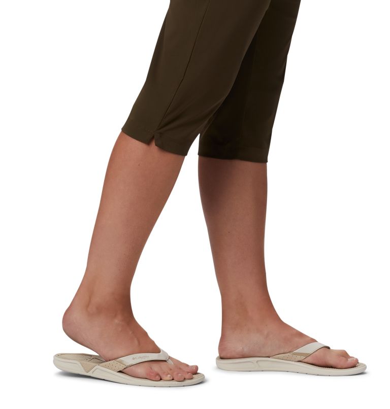 Women’s Anytime Casual Capris, Color: Olive Green, image 5