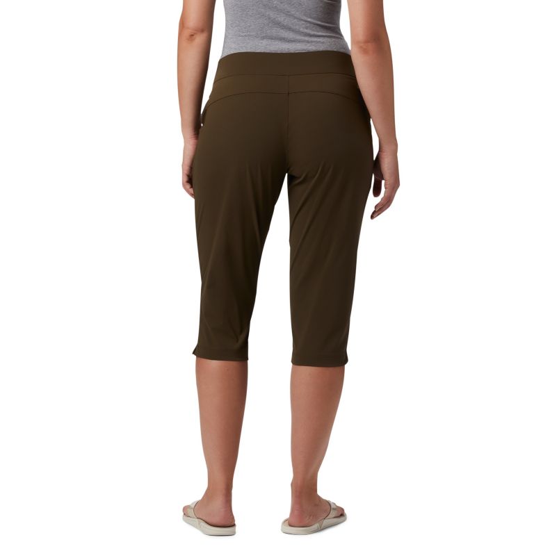 Women’s Anytime Casual Capris, Color: Olive Green, image 2