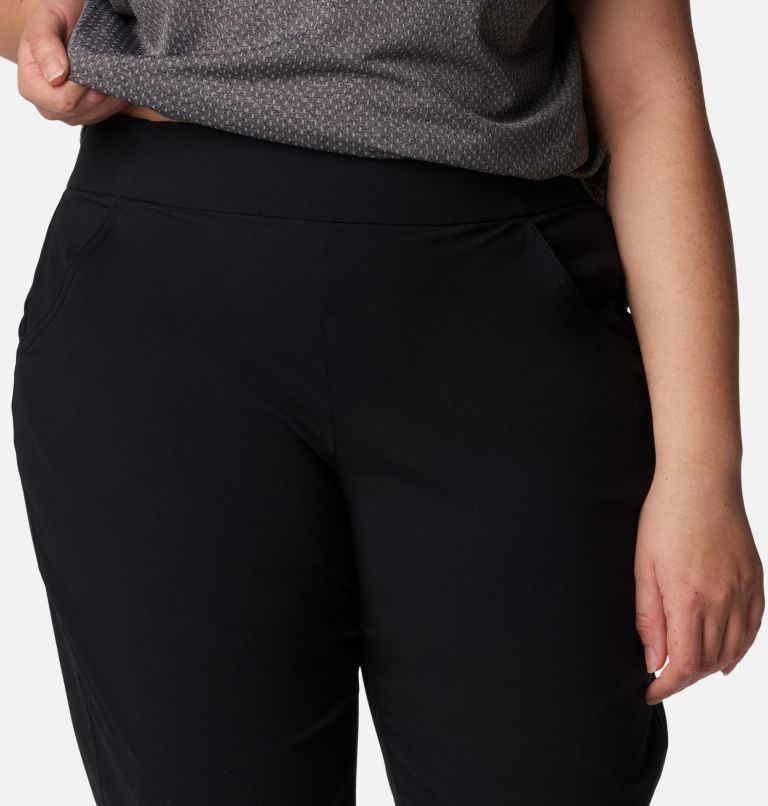 Thumbnail: Pantalon capri Anytime Casual Femme - Grandes tailles, Color: Black, image 4