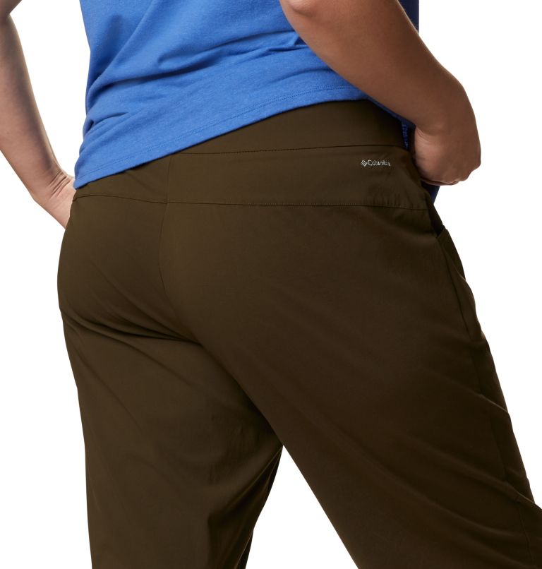 Women’s Anytime Casual Capris - Plus Size, Color: Olive Green, image 5
