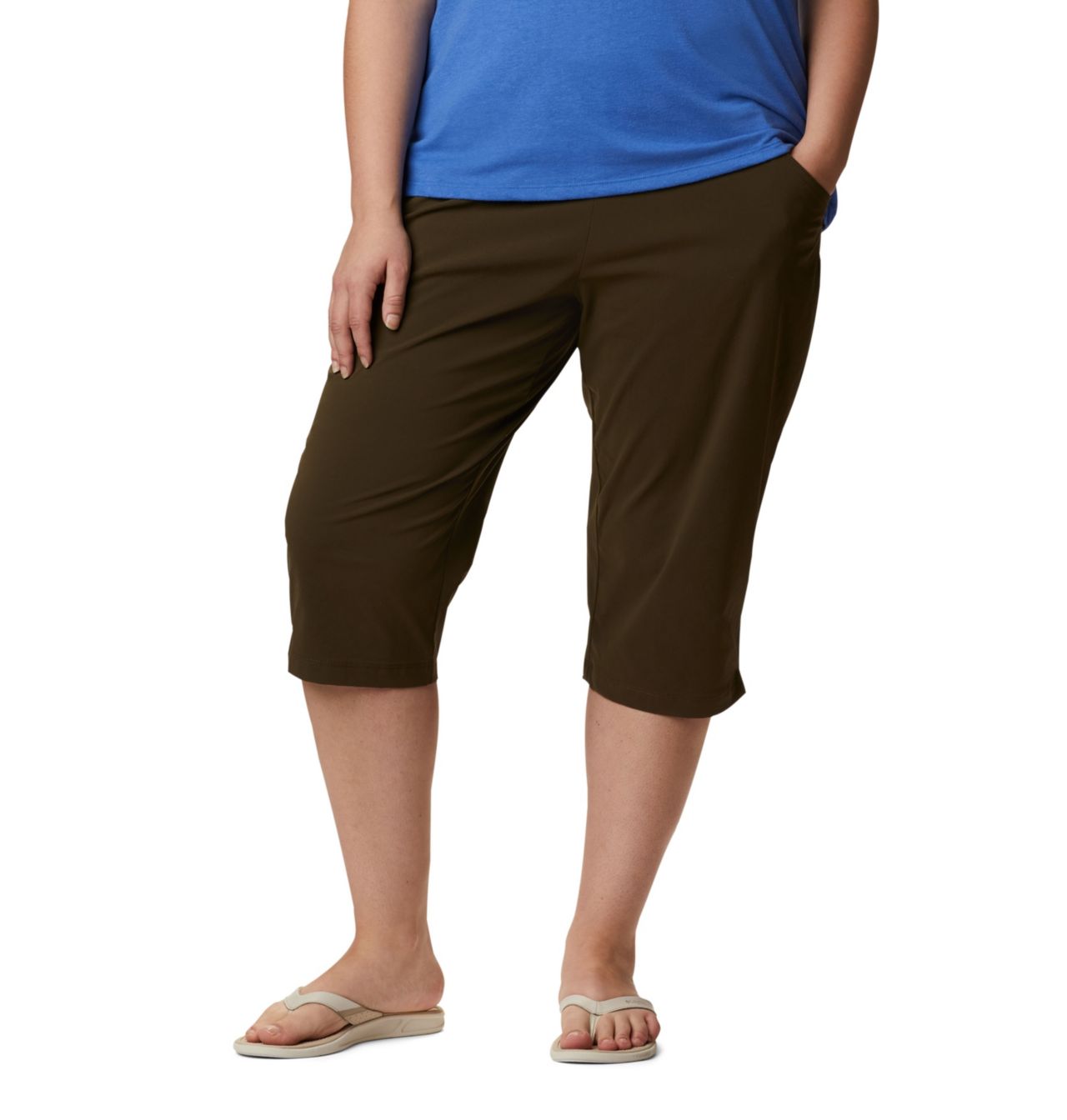 Women’s Anytime Casual™ Capris - Plus Size 1