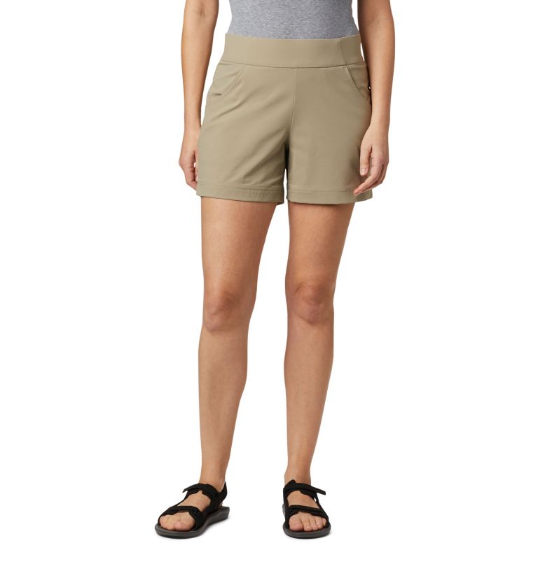 Women's Golf Hiking Shorts Lightweight Quick Dry 9 Cargo Bermuda Long Shorts  Knee Length with Pockets for Women Khaki X-Large