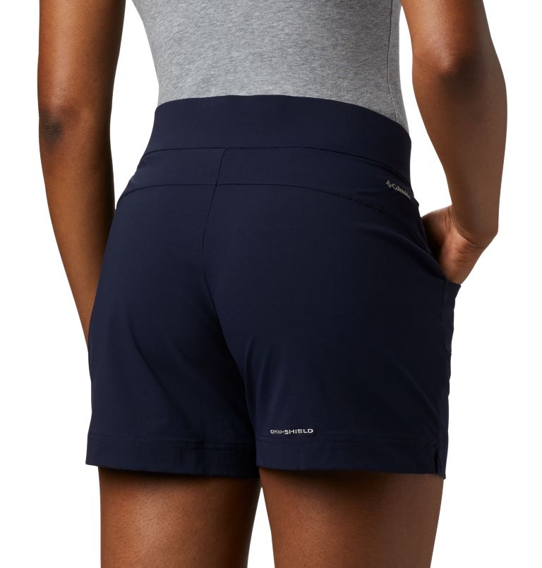 Women's Active Shorts, Cobalt & Black