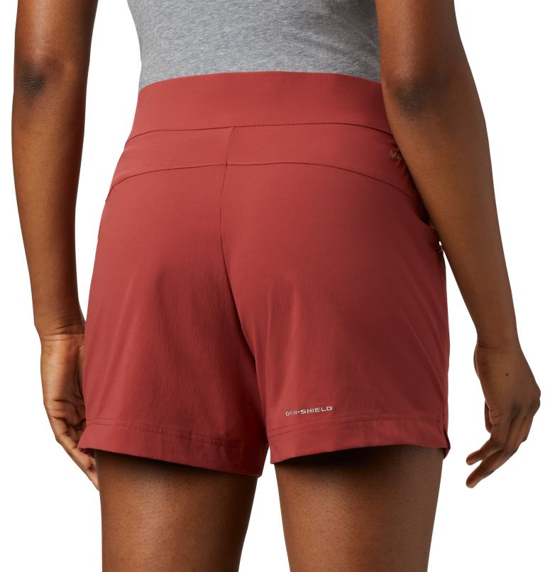 Women's Anytime Casual Shorts, Color: Dusty Crimson, image 5