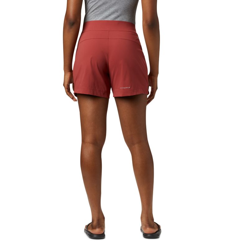 Women's Anytime Casual Shorts, Color: Dusty Crimson, image 2