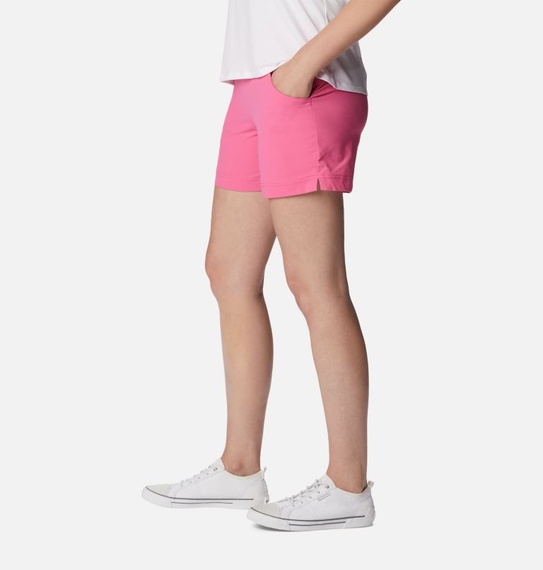 Women's Anytime Casual Shorts, Color: Wild Geranium, image 3