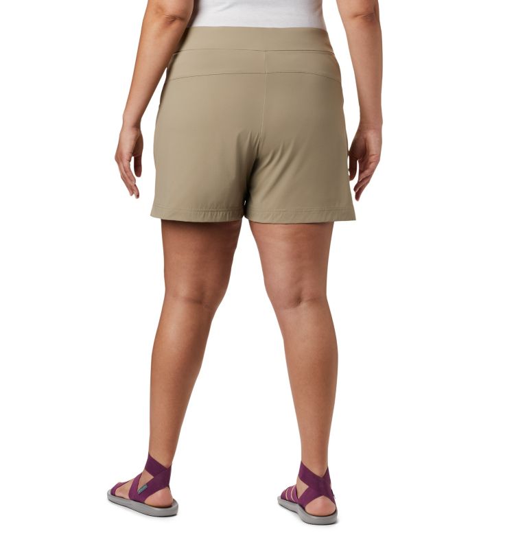 Women's Anytime Casual Shorts - Plus Size, Color: Tusk, image 2