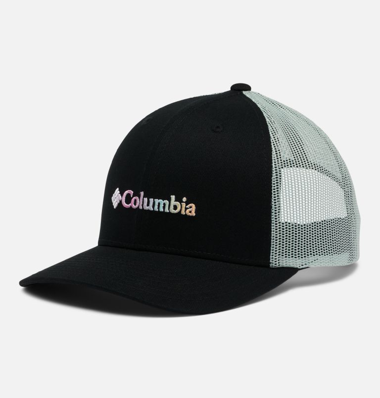 Columbia Womens Snap Back Hat | 010 | O/S, Color: Black Iridescent Embroidery