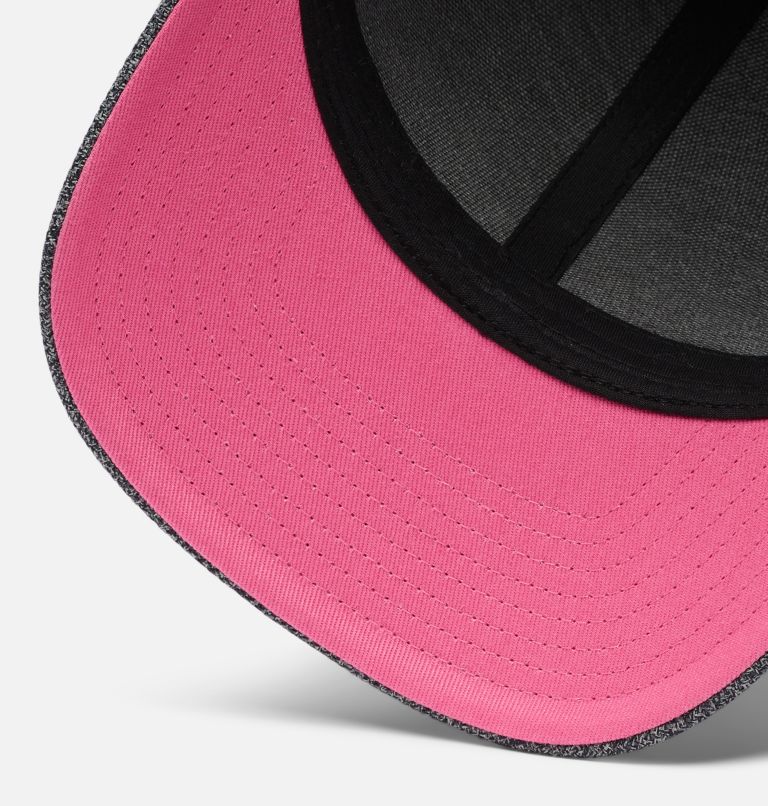 Columbia Womens Snap Back Hat | 028 | O/S, Color: Grill Heather, Black, Night Sky Patch, image 3