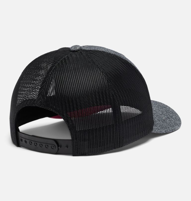 Thumbnail: Columbia Womens Snap Back Hat | 028 | O/S, Color: Grill Heather, Black, Night Sky Patch, image 2