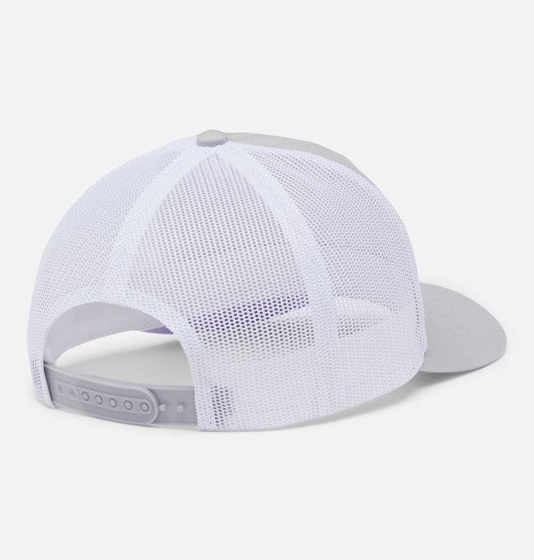 Columbia Womens Snap Back Hat | 031 | O/S, Color: Cirrus Grey, White, Night Sky Patch, image 2