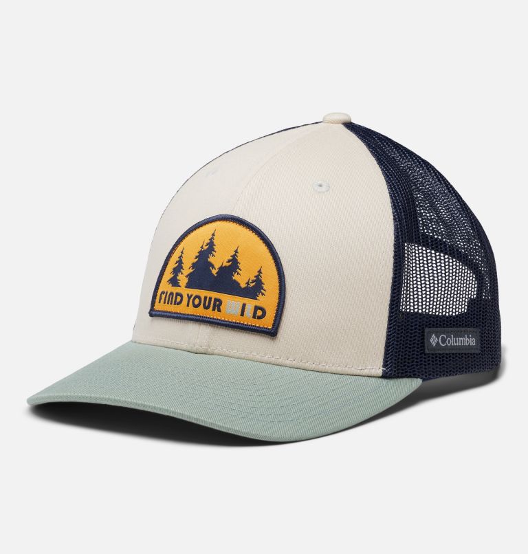 Thumbnail: Columbia Womens Snap Back Hat | 191 | O/S, Color: Chalk, Safari Find Your Wild, image 1