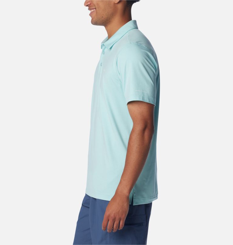 Men’s Tech Trail Polo Shirt, Color: Spray Heather, image 3