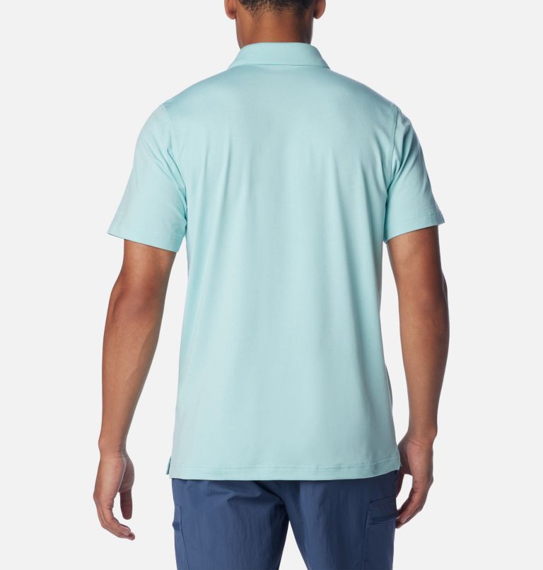 Men’s Tech Trail Polo Shirt, Color: Spray Heather, image 2