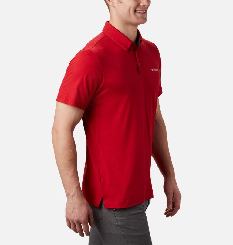 Tech Trail Polo | 613 | XXL, Color: Mountain Red, image 4