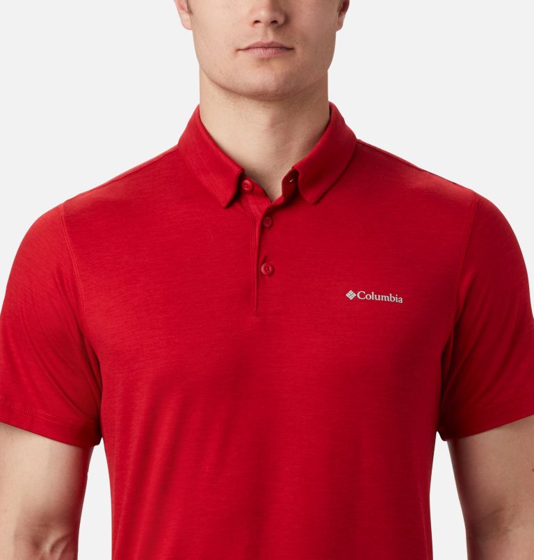 Tech Trail Polo | 613 | XXL, Color: Mountain Red, image 5